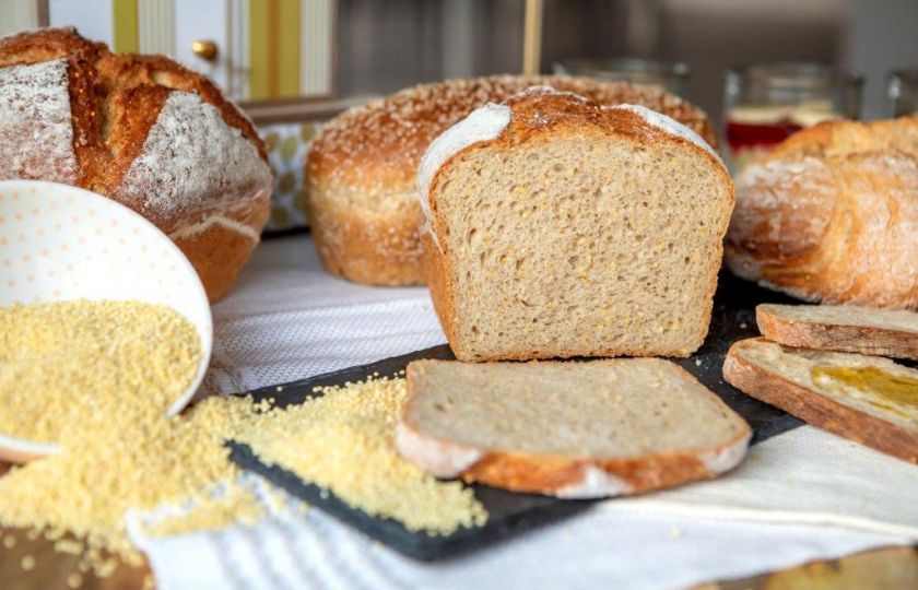 Pieczywo z kaszą jaglaną